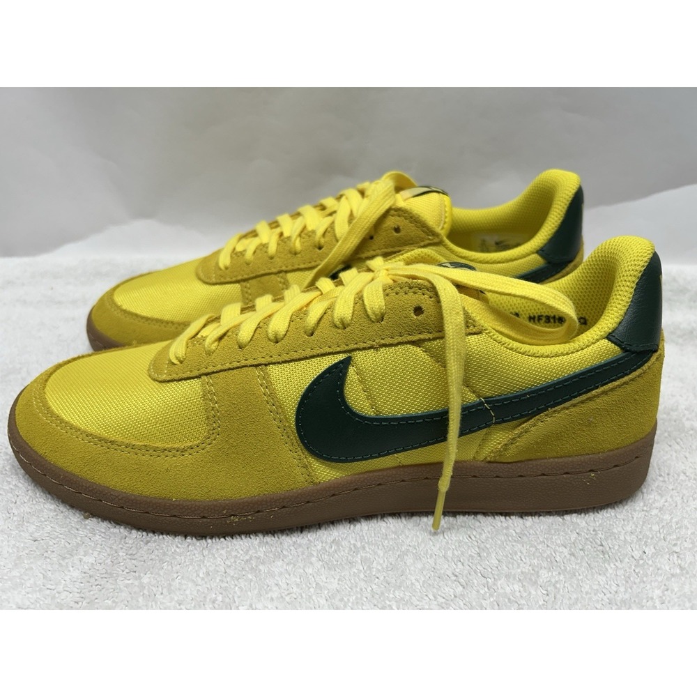 Nike Mens Size 10 Chrome Yellow Fir Field General 82 Sneaker Shoes